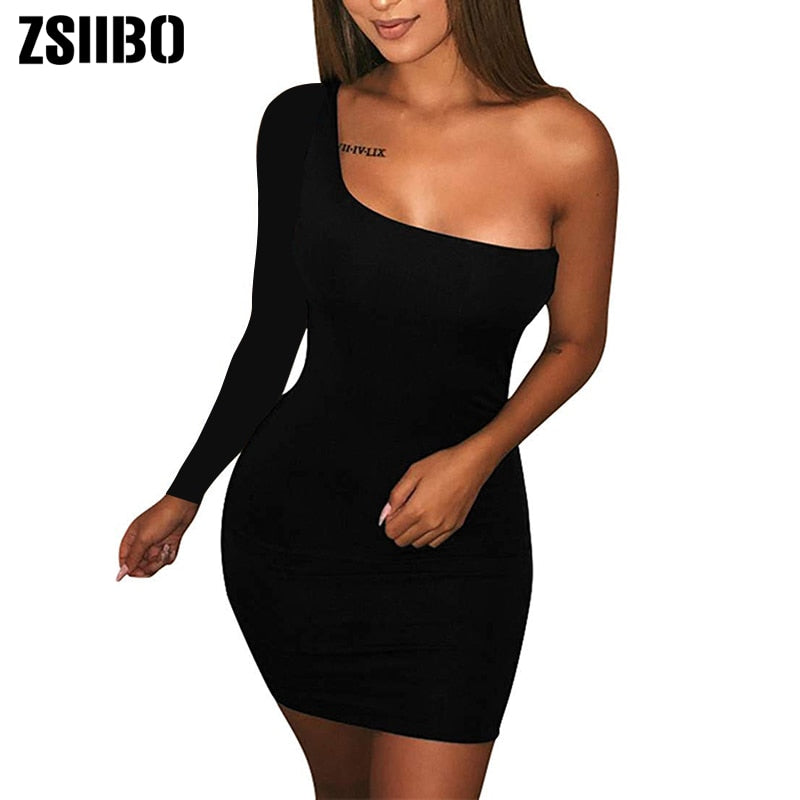ZSIIBO Women's Casual Basic One Shoulder Tank. Great to dress it after a workout day.