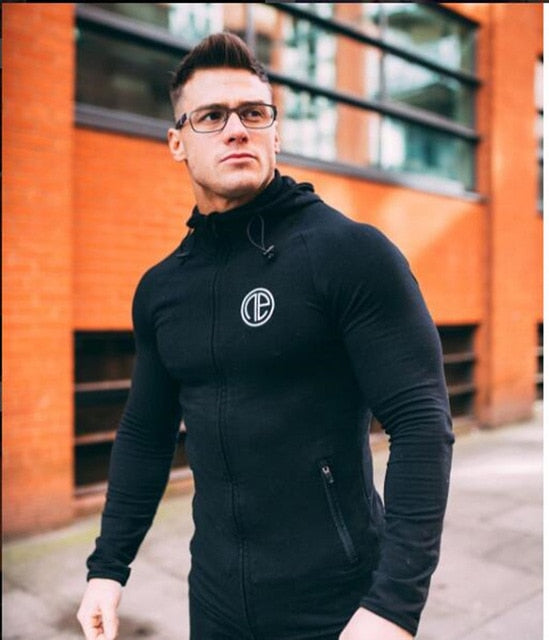 Long Sleeve Hooded Tight Hoodies-Osklay