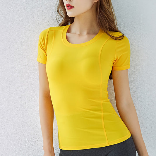 Quick Dry Fitness T-shirt For Women