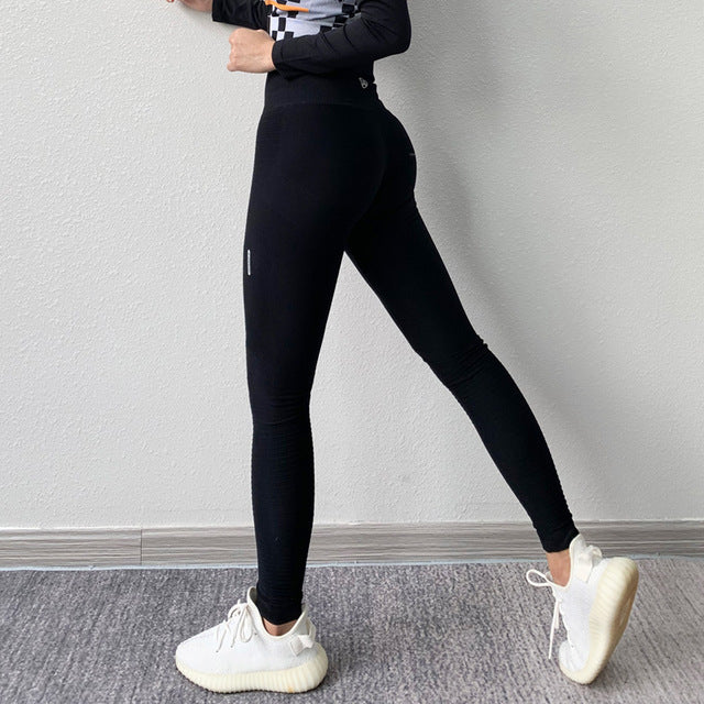 BINAND Push Up Seamless Leggings Sport Women Fitness Tights Energy High Waist Yoga Pants Gym Leggings Workout Sports Leggings